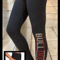 Sport-Tek BULLDOG Spangle Leggings