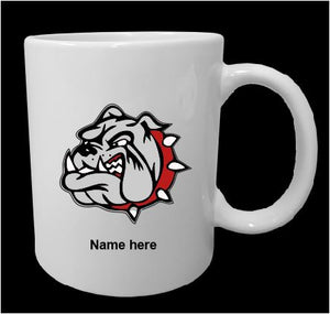 Bulldog 11 oz Printed Coffee Mug