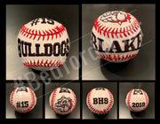 Embroidered Baseballs and Softballs