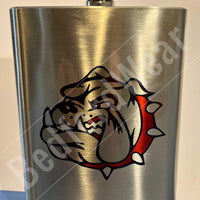 Custom Bulldog Flask
